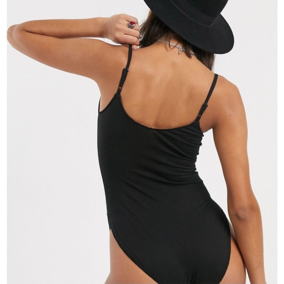 Free People Lace Inset Bodysuit - Picture 4 of 7